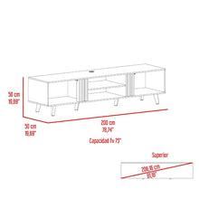 Mesa Para TV Shane, Fresno y Capri, Para Televisor de 75 Pulgadas