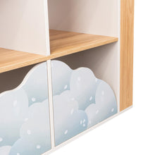 Biblioteca a Piso Bozco, Capri y Fresno Europeo, para ubicar libros y/o juguetes