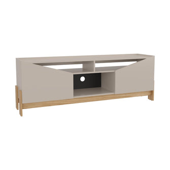 Mesa para TV Holanda, Fresno Europeo y Capri, para televisor máximo 70"