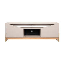 Mesa para TV Holanda, Fresno Europeo y Capri, para televisor máximo 70"