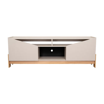 Mesa para TV Holanda, Fresno Europeo y Capri, para televisor máximo 70"