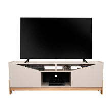 Mesa para TV Holanda, Fresno Europeo y Capri, para televisor máximo 70"