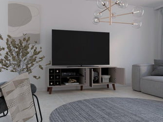 Mesa para TV Lannez, Milan y Capri, con dos puertas abatibles 65"