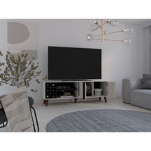 Mesa para Tv Zaragoza, Milan y Capri, con espacio para Televisor de 70"