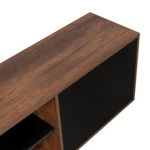 Mesa Para Tv Classic, Avellana y Wengue, Con Dos Puertas Batientes