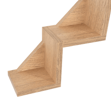 Set de Repisas Dalia, Beige y Chocolate, X 2 Unidades