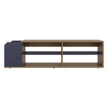 Mesa Para Tv Solene, Azul y Kronos Fresno, Para Televisor Hasta 60 Pulgadas