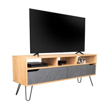 Mesa para TV Monaco, Fresno Europeo y Onix, con capacidad para tv 70"
