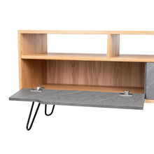 Mesa para TV Monaco, Fresno Europeo y Onix, con capacidad para tv 70"