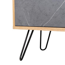 Mesa para TV Monaco, Fresno Europeo y Onix, con capacidad para tv 70"