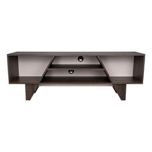 Mesa para TV Pisa, Nogal Europeo y Toquilla, para televisor máximo 65"