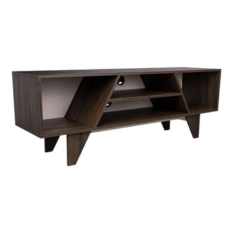 Mesa para TV Pisa, Nogal Europeo y Toquilla, para televisor máximo 65"