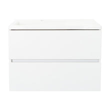 Mueble para Lavamanos Notam, Blanco Duqueza, con dos cajones