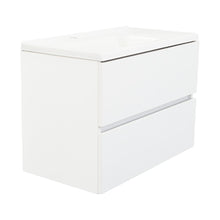 Mueble para Lavamanos Notam, Blanco Duqueza, con dos cajones