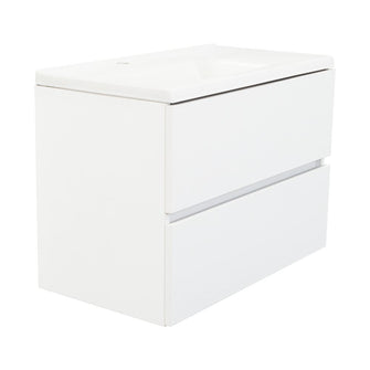 Mueble para Lavamanos Notam, Blanco Duqueza, con dos cajones