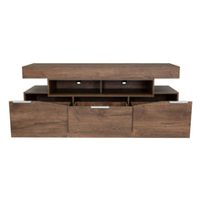 Mesa Para Tv Teo, Nogal, con Espacio Para Televisor de Hasta 65 Pulgadas