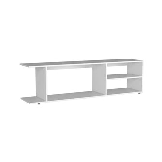 Mesa para TV Wood, Blanco Duqueza, Para Televisor Hasta 70 Pulgadas