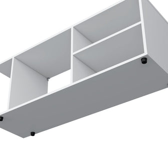 Mesa para TV Wood, Blanco Duqueza, Para Televisor Hasta 50 Pulgadas ZF