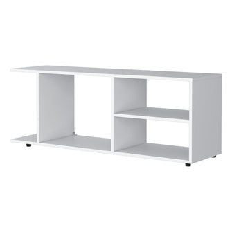 Mesa para TV Wood, Blanco Duqueza, Para Televisor Hasta 50 Pulgadas ZF