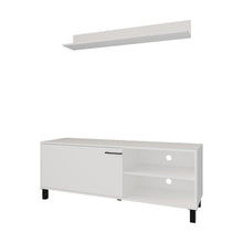 Mesa Para Tv Bryce, Blanco Duqueza, Para Televisor Hasta 60 Pulgadas ZF