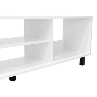 Mesa Para Tv Tunez, Blanco Duqueza, Para Televisor Hasta 70 Pulgadas