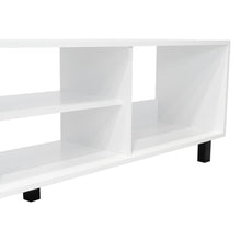 Mesa para TV Túnez, Blanco Duqueza, para Televisor hasta 70 Pulgadas