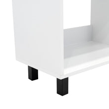 Mesa para TV Túnez, Blanco Duqueza, para Televisor hasta 70 Pulgadas