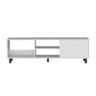 Mesa Para Tv Tunez, Blanco Duqueza, Para Televisor Hasta 70 Pulgadas