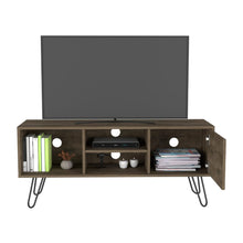 Mesa Para Tv Rony, Nogal, con Espacio Para Televisor de Hasta 50 Pulgadas