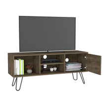 Mesa Para Tv Rony, Nogal, con Espacio Para Televisor de Hasta 50 Pulgadas