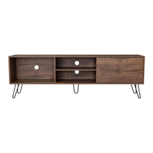 Mesa Para Tv Rony, Nogal, con Espacio Para Televisor de Hasta 75 Pulgadas