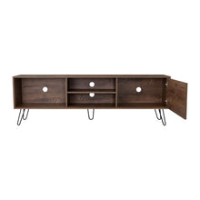 Mesa Para Tv Rony, Nogal, con Espacio Para Televisor de Hasta 75 Pulgadas