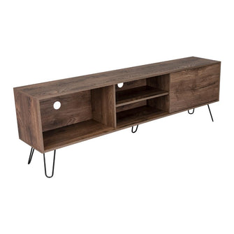 Mesa Para Tv Rony, Nogal, con Espacio Para Televisor de Hasta 75 Pulgadas