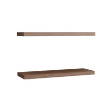 Repisa Flotante Maca X2, Café Espresso, con espacio para ubicar objetos ZF