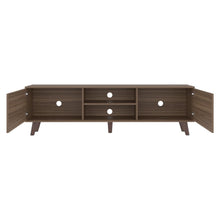 Mesa Para Tv Telmo, Avellana, Con Espacio Para Tv Hasta de 80 Pulgadas