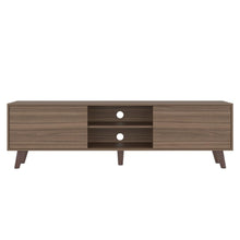 Mesa Para Tv Telmo, Avellana, Con Espacio Para Tv Hasta de 80 Pulgadas