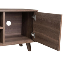 Mesa Para Tv Viena, Chocolate, con Espacio Para Tv Hasta de 45 Pulgadas