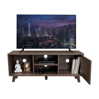 Mesa Para Tv Viena, Chocolate, con Espacio Para Tv Hasta de 45 Pulgadas