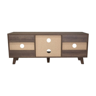 Mesa Para Tv Viena, Chocolate, con Espacio Para Tv Hasta de 45 Pulgadas