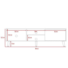 Mesa Para Tv Viena, Café Claro, Para Televisor de 70 Pulgadas