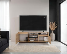 Mesa Para Tv Pino, Fresno Europeo, Para Televisor Hasta 65 Pulgadas