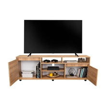 Mesa Para Tv Pino, Fresno Europeo, Para Televisor Hasta 65 Pulgadas