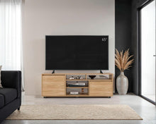 Mesa Para Tv Pino, Fresno Europeo, Para Televisor Hasta 65 Pulgadas