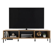 Mesa Para Tv Dorne, Kronos Fresno, Con Puerta Abatible, Para Televisor Hasta 85" ZF