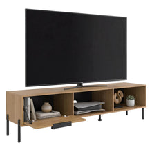 Mesa Para Tv Dorne, Kronos Fresno, Con Puerta Abatible, Para Televisor Hasta 85" ZF
