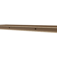 Repisa Flotante Maca X2, Castaño, con espacio para ubicar objetos ZF SOLO HAY 1 UNIDAD Y ESTA AVERIADA