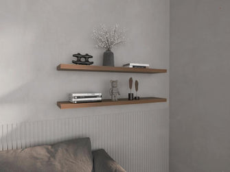 Repisa Flotante Shelf 120, Castaño X2 Unidades ZF