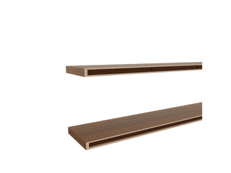 Repisa Flotante Shelf 120, Castaño X2 Unidades ZF