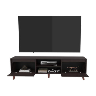 Mesa Para Tv Polaris, Nogal Europeo, para tv de hasta 75 pulgadas ZF