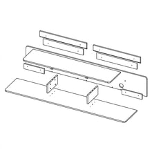 Repisa Para Tv Markis, Kronos Nogal Europeo, Para Televisor Hasta 55 Pulgadas ZF